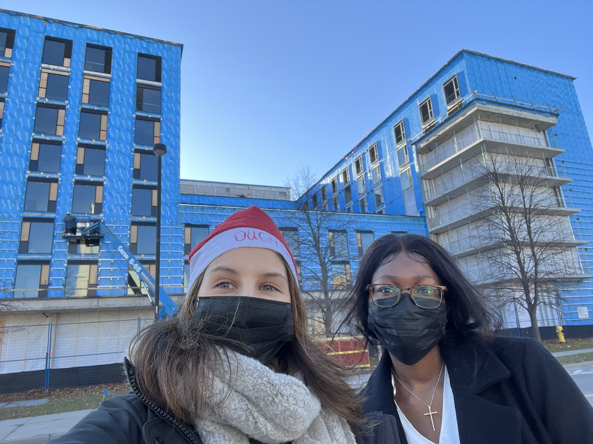 shayleabee's tweet photo. @drbeccapr #OUCHLabHolidayHunt #TeamSantaSpyKids Clue#3 Digging is well underway for York U students’ new digs! https://t.co/p1ip4VBiMT