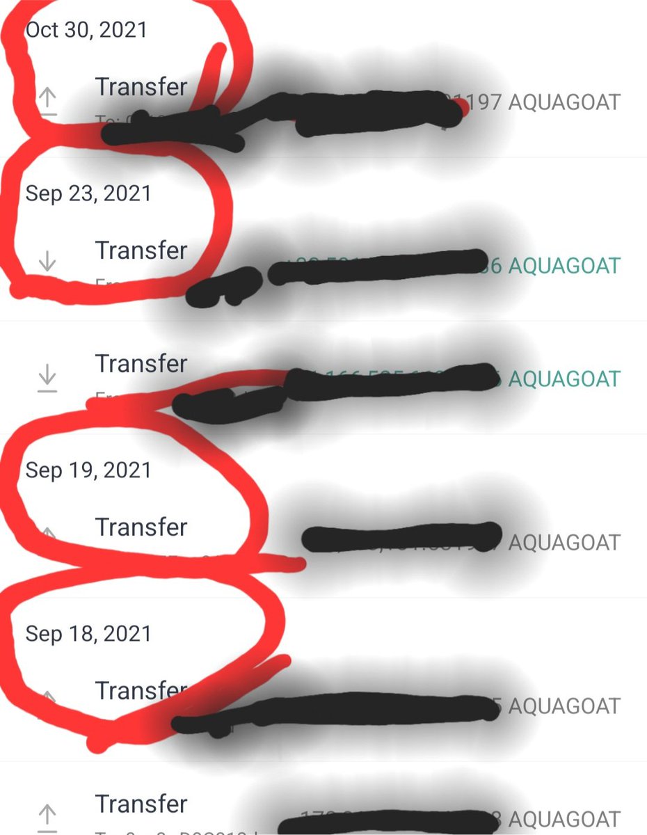 saladd90102's tweet photo. @AquaBsc Guys dont believe this project they are scams i bought aquagoat v1 and i migrating before 30th October and when i ask them about my money and migrating they block me from twitter and banned from telegram dont buy aquagoat its scam i lost more than $500 . https://t.co/WNxdKfY7Wv https://t.co/3jkCizUCwH