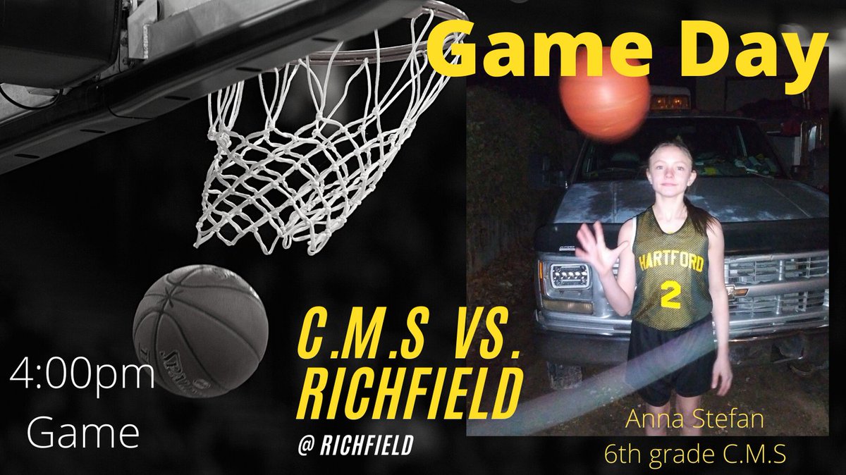 It's Game Day!! First game of the season for 6th Grade Girls at CMS!!