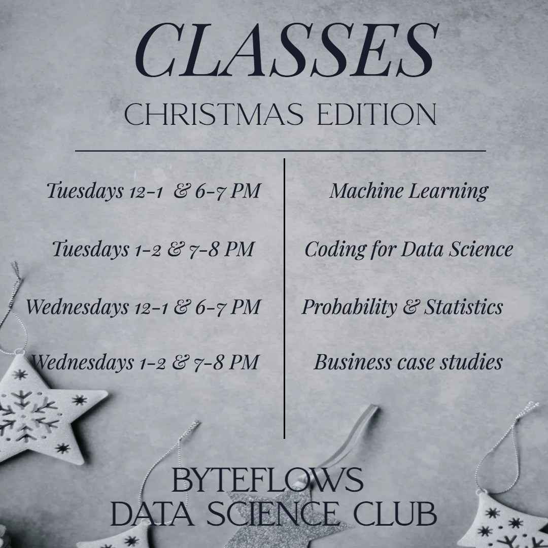 Byteflows's tweet image. The best athletes in the world, have a lot in common. They practice every day. Train with us like them. All the classes until the end of the year for just $49.linktr.ee/byteflows_ai_c… Are you ready to be the best? 
#byteflows  
#datascience #machinelearning