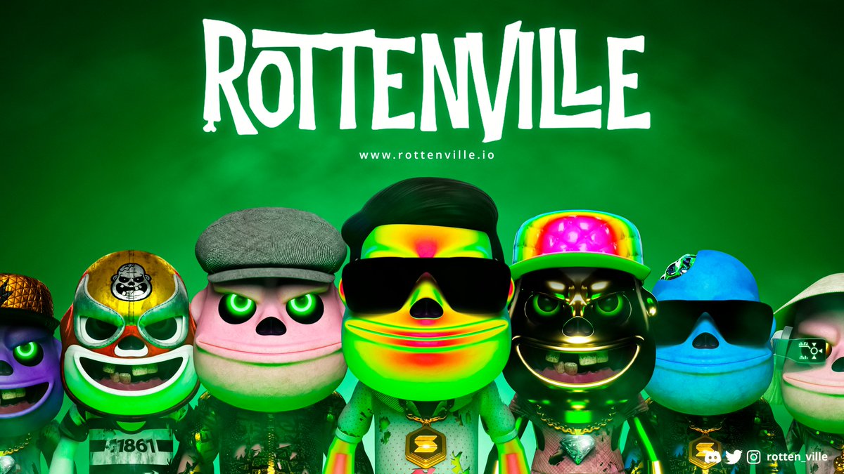 rotten_ville's tweet photo. The most radioactive #NFT village in all the Metaverse, be part of the gang and collect the $radiation to get awesome rewards, a club for holders coming soon...

RottenVille: https://t.co/htAiemQchl
ME: https://t.co/hJkv40e0b6 
Solsea: https://t.co/PCpgznI7Gb
Tag: RT◎ https://t.co/uHUkAiijjC