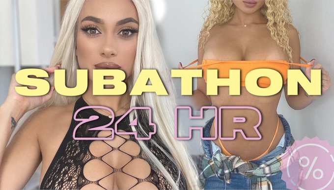🚨🎄 ANNOUNCEMENT  🚨🎄  For the next 24 hours I'm going to doing a Christmas 'Subathon'. I'm going to get