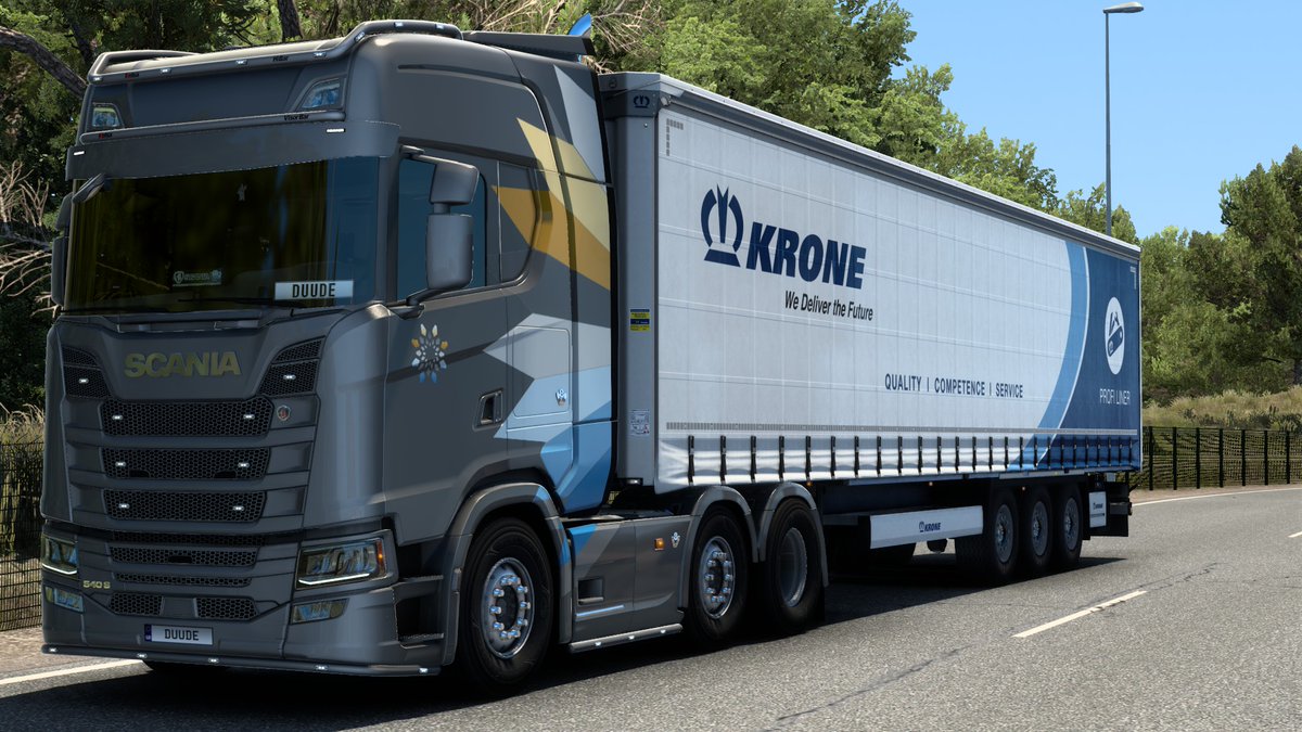 ItzzzDuude's tweet photo. I like the new update to the Krone Trailer DLC, this adds a nice addition to the game. Thank You SCS Software and KRONE! 😀
@SCSsoftware
@KroneTrailer
#KroneSafeTrailers #BestCommunityEver https://t.co/4iomDkhsPU