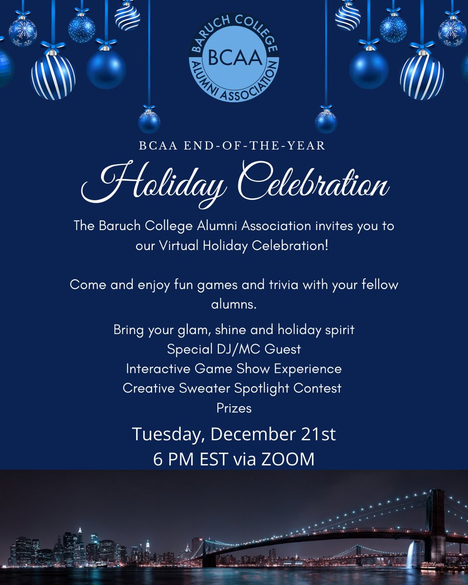 Baruch Alumni Assn tweet media