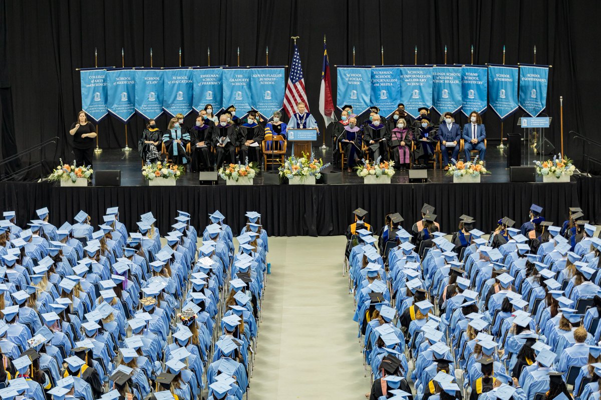 Congratulations to our 649 <a href="/unccollege/">UNC College of Arts and Sciences</a> December graduates who earned bachelor’s, master’s and doctoral degrees this semester. We’re proud of all you have accomplished. It was wonderful to see that sea of blue robes at Winter Commencement yesterday.