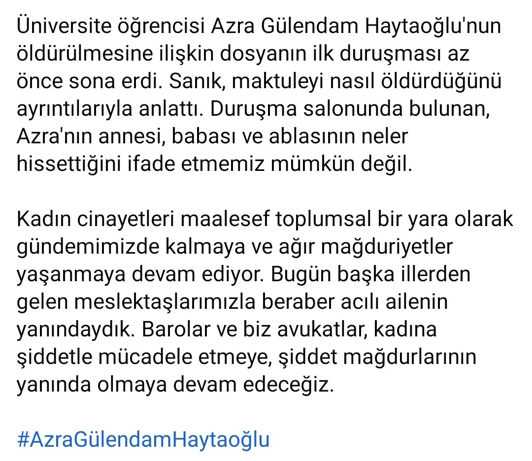 #AzraGülendamHaytaoğlu