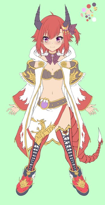 ここからが地獄だぞ4日目
彩色とパーツ分けの地獄です。。。
分かる方いたら教えてほしいのですが、今回首などの主要な影パーツを別に分けて動かしたいのですが、その場合レイヤーモードを「合成」で作っておいて、Live2D内で「乗算」に直していくで合ってますかね?? 