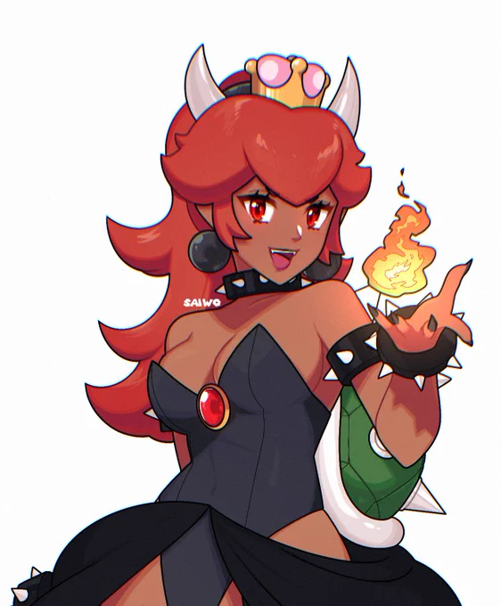 And 7/7 finished this bunch of standees designs! We finish with Bowsette as her two versions… which one do you like the most? 