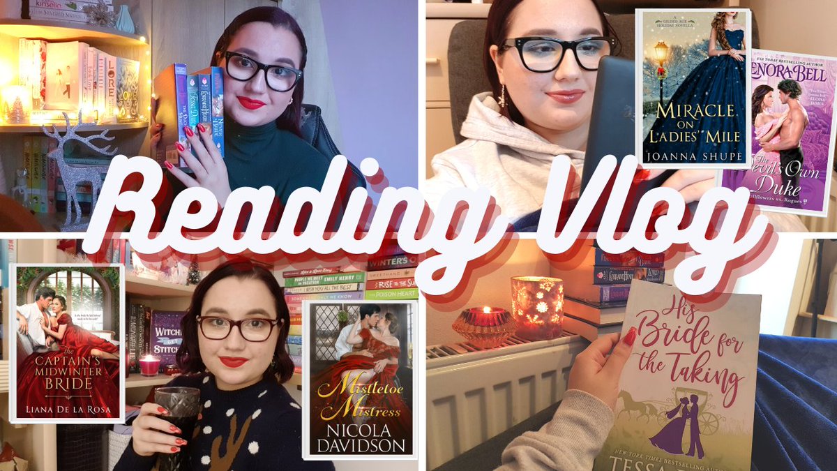 ✨new video✨

📖 my reading vlog for the #hrreadathon 
📖 christmas novellas
📖 cozy vibes &amp; cat content
📖youtube.com/watch?v=bFoQTB…