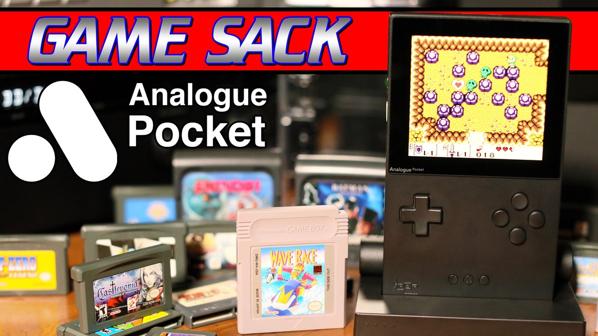 GameSack's tweet photo. New episode! @analogue is now shipping their new Pocket portable system which is powered by FPGA. It’s been a long time coming. How is it? Well let’s find out!

https://t.co/2NvZkCx8jO https://t.co/NSFxi89WBW