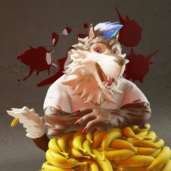 NFTamen13's tweet photo. @HungryWolvesNFT #MyHungryWolves I’m so hungry I need more 🤪🤪😋😋 https://t.co/YMZWo0I97F