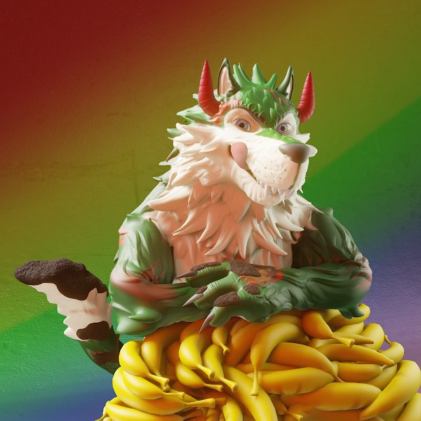 NFTamen13's tweet photo. @HungryWolvesNFT #MyHungryWolves I’m so hungry I need more 🤪🤪😋😋 https://t.co/YMZWo0I97F