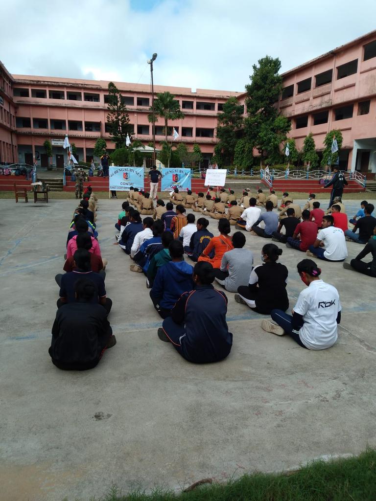 nccwbskm's tweet photo. #PuneetSagar
WB &amp; SIKKIM NCC DTE 
As a part of Puneet Sagar Abhiyan, a quiz competition was organised today at PK College, Contai to increase the awareness about the clean beaches &amp; to bring out the impact of plastic waste on coastal ecosystems. @HQ_DG_NCC https://t.co/pnbyYpsvln