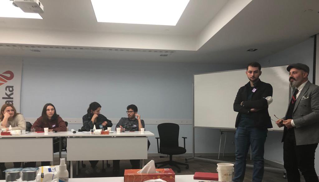 AlbarakaHayat's tweet photo. Ayaküstü Kariyer etkinlikleri kapsamında Yıldız Teknik Üniversitesi İşletme Kulübü misafirimiz oldu. https://t.co/MJE2DKMeHJ