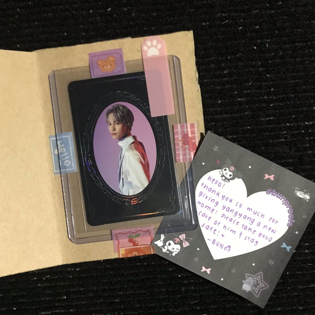 yakicart's tweet photo. βοΈ @wintersmail ; #bunproofs
apologies for the late post π but ackkk yangyang went home ! tysm for letting me take care of him π§βπΌ very secure and cute packaging as well! π https://t.co/RmEMgDHuSa