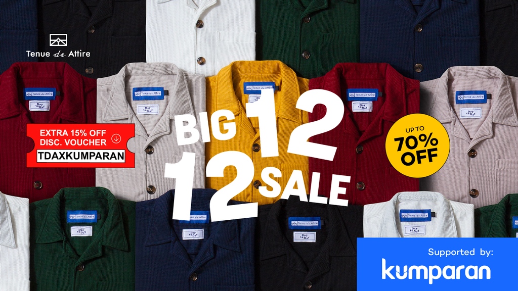kumparan's tweet photo. 12.12 Sale up to 70%!
Brand Favorit kumparan ini punya lebih dari 100 pilihan varian untuk mempermudah kalian padu padan outfit setiap hari!
Selengkapnya di https://t.co/PJUR0e3FUT atau cek Instagram @tenuedeattire. https://t.co/FsODmpejQc
#LBEC #tenuedeattire #kumparan https://t.co/ap1JWq2xlL