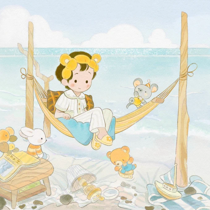산뜻하고 포근한 바다🌊 