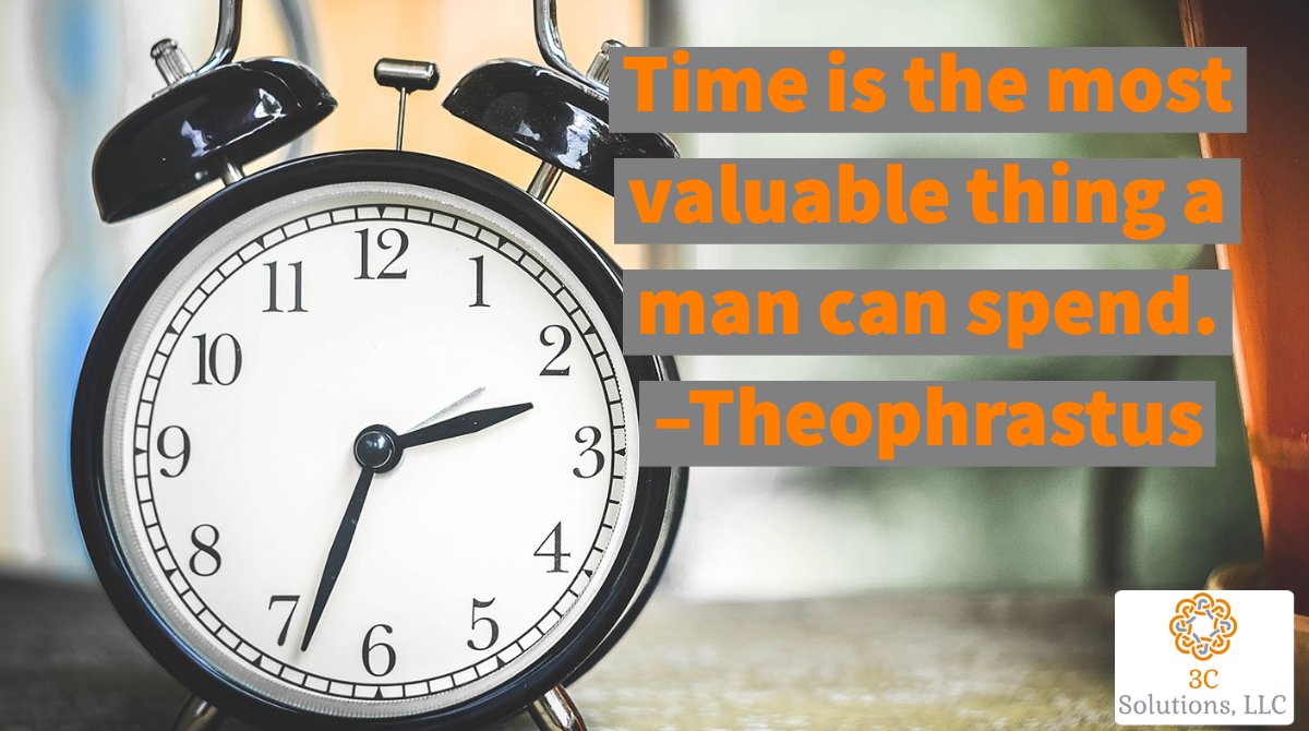 How do you want to spend your time? 3C Solutions can take problems off your plate so you can rest easy and spend time on what you really love ➡️bit.ly/2WvkyEB #MotivationMonday #buildyourpositivebrand #HowToSpendYourTime