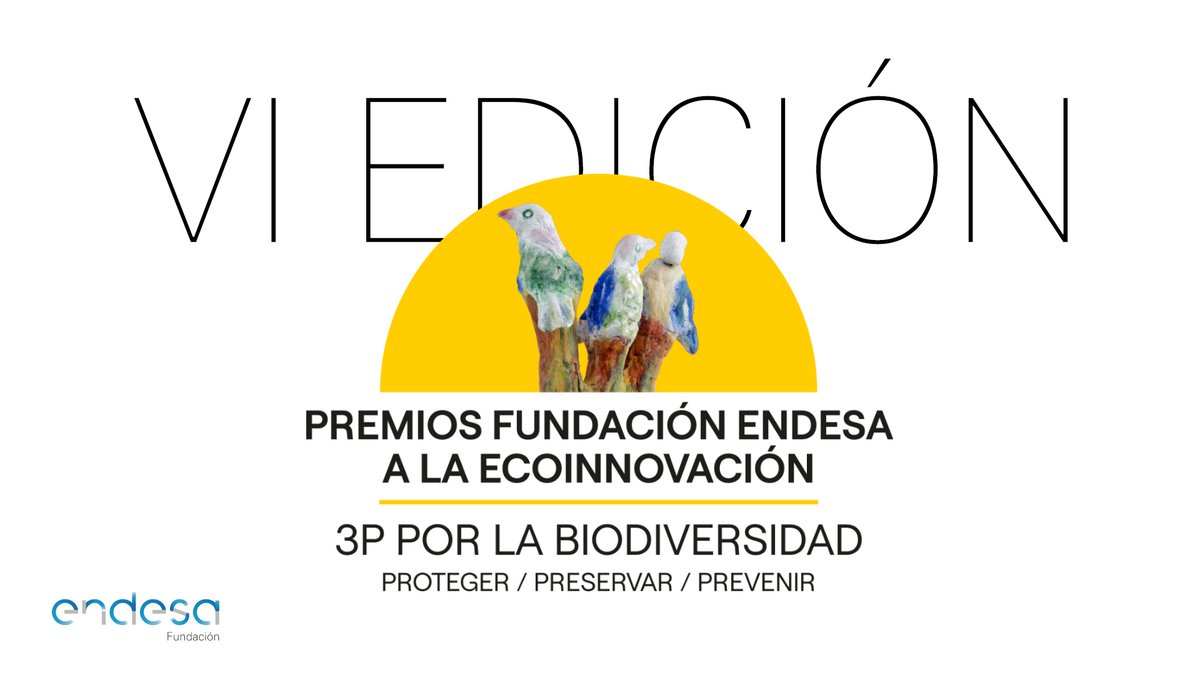 FundacionEndesa's tweet photo. ¡DOCENTES! ¿Os preocupa el #medioambiente y la #biodiversidad y queréis fomentar la #educaciónambiental entre vuestros alumnos? 

🎉AMPLIAMOS EL PLAZO DE PARTICIPACIÓN en los VI Premios Ecoinnovación 🌿🌄

👉Envía tu candidatura: https://t.co/fLd3kw5Kw9

@socyedu https://t.co/L583aEW1gn