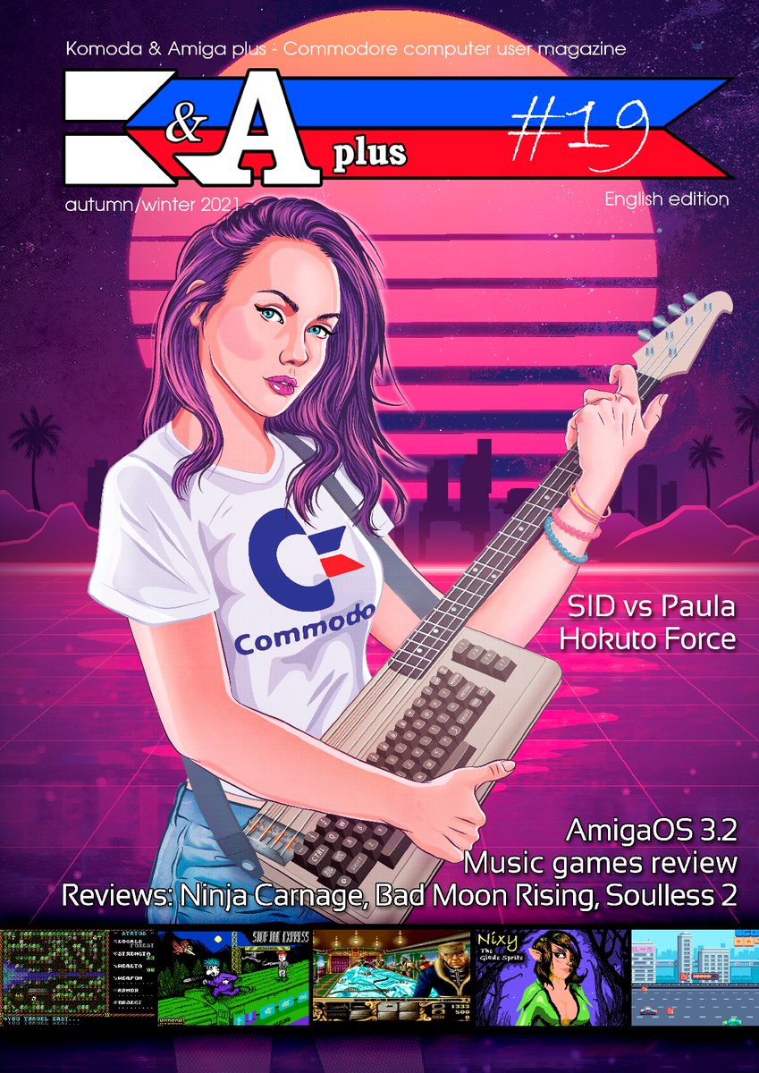 aMiGaTrOnIcS's tweet photo. GR K&amp;A plus 19: Διαθέσιμο για παραγγελία είναι το 19ο τεύχος του Komoda &amp; Amiga plus,… https://t.co/V73LA5C0uq #ΠεριοδικάΒιβλία #KAplus https://t.co/dfVKyEjqG5