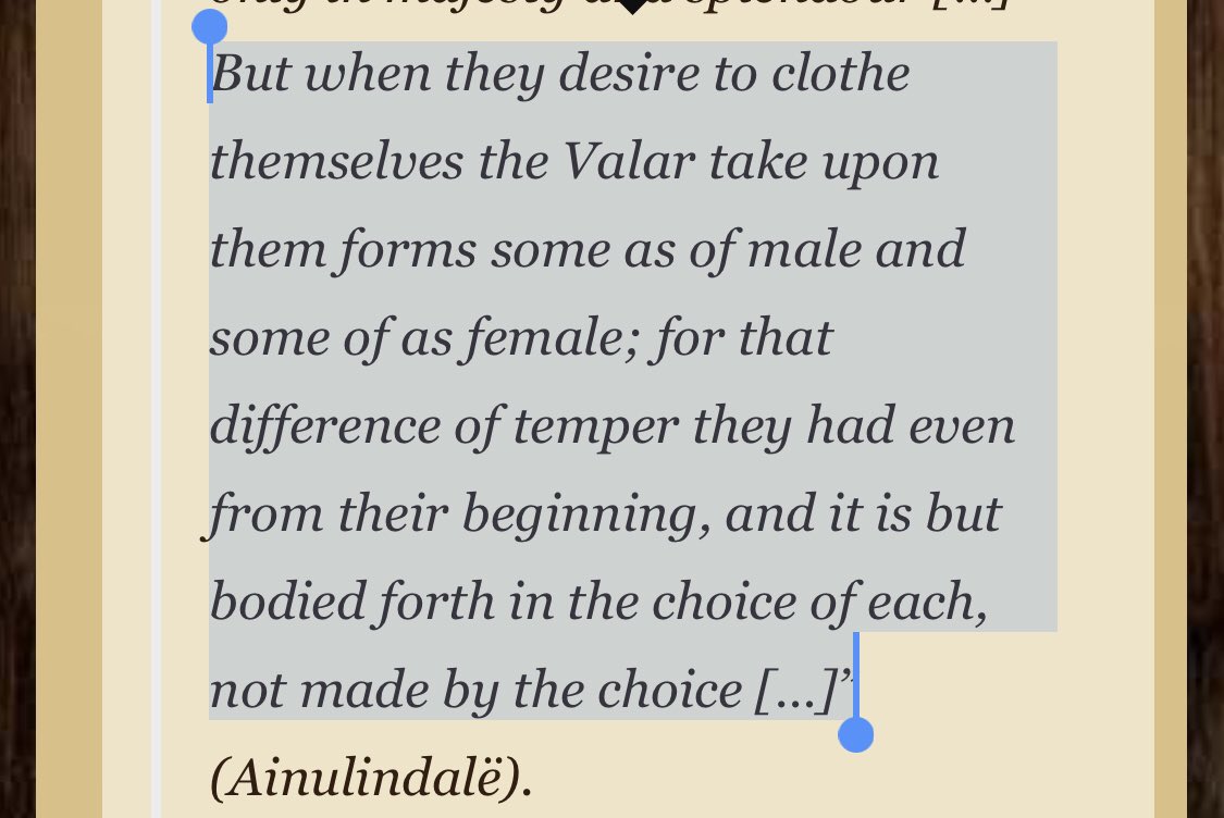 PinkRangerLB's tweet photo. Apropos of nothing, here’s noted fantasy author J.R.R. Tolkien discussing gender without being a fascist creep about genitals 70 FUCKING YEARS AGO https://t.co/DEaMiXPtAT