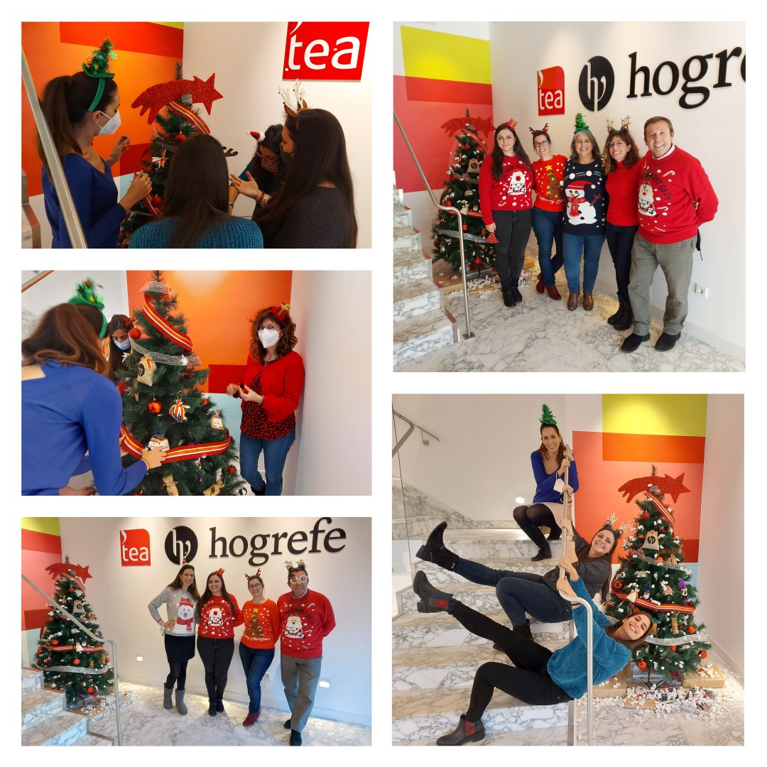 TEAEdiciones's tweet photo. Comienza oficialmente la Navidad en nuestras oficinas.🎄🎅🎉
#ArboldeNavidad #TEAEdiciones #PasionPorLaPsicología https://t.co/1zCEutXE1P