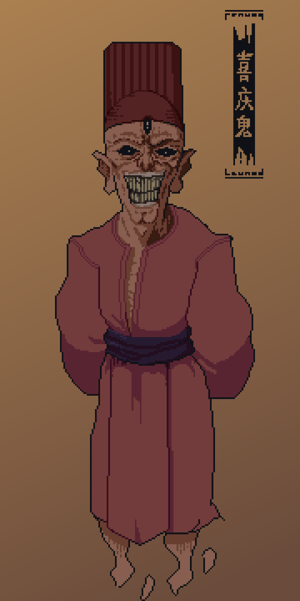 Launode1's tweet photo. Ghosts in china。
#Chinese #pixelart #aseprite #pixel_dailies https://t.co/eQtSGPZz3M