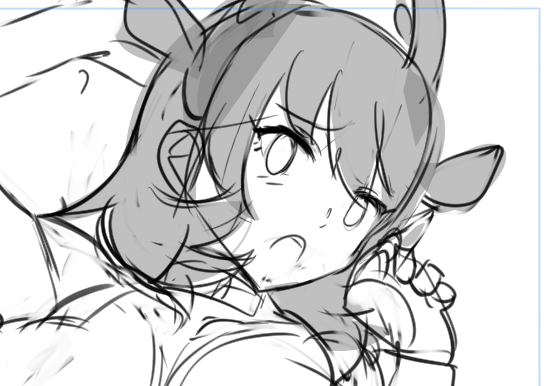 今回の限定コンテンツは、限定イラストのラフ案も兼ねていたり。ここ最近の投稿のフォーマットは、あるパターンが固まりつつあるところで一回崩すなどして、あれこれ試行錯誤してます。 