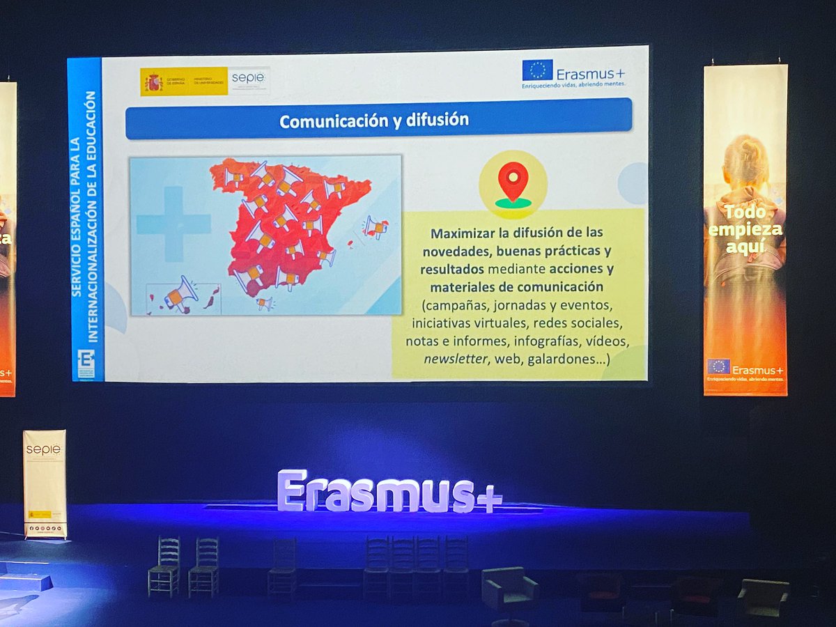 Gracias al Equipo de Comunicación del <a href="/sepiegob/">SEPIE</a> por ayudarnos a difundir nuestros proyectos y permitirnos participar en vuestros eventos para seguir compartiendo nuestras experiencias #ErasmusPlus