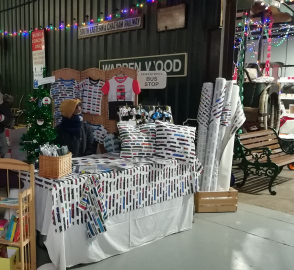 Ontherails2's tweet photo. Good morning #ElevensesHour!

This is what we did this weekend - our first ever stall! This was the @BredgarRailway Christmas Market / Santa event.

There's still time to order a gift from us too!
https://t.co/aWNxQzLfDY https://t.co/cBkoMgxTWa