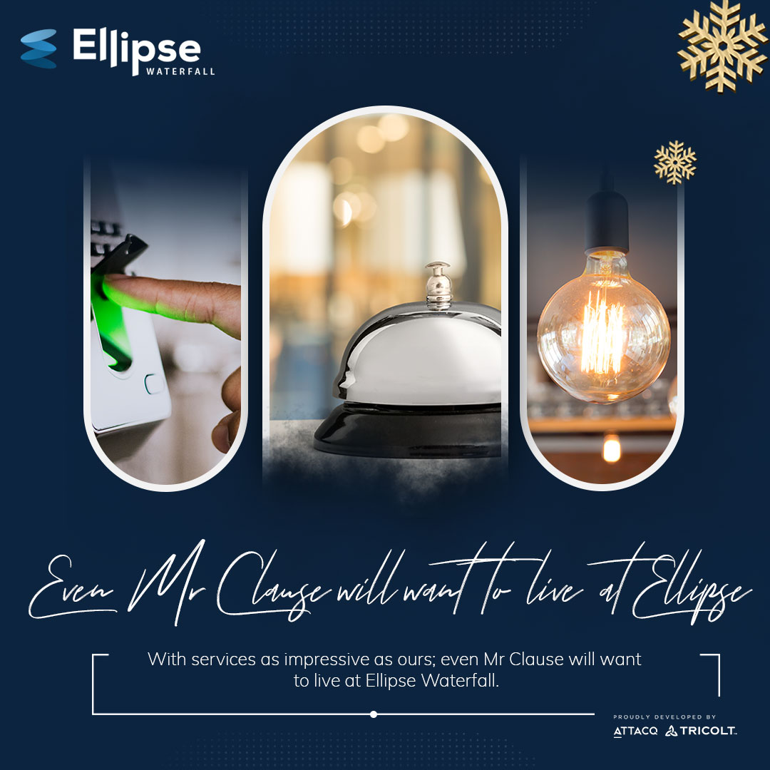 EllipseWaterfa1's tweet photo. App driven amenities √

With a list as impressive as this; even Mr Clause will want to live at Ellipse Waterfall.

Email: sales@ellipsewaterfall.co.za
Website: https://t.co/2lhSMZeVGq

Proudly developed by Attacq and Tricolt https://t.co/9ncZo6zakJ