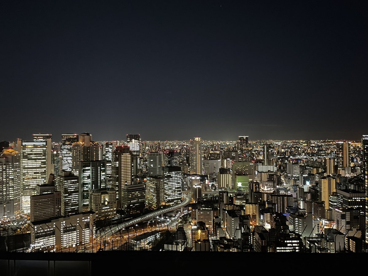 冬の夜景は澄んだ空気に一層輝く。
#おおかみの独り言