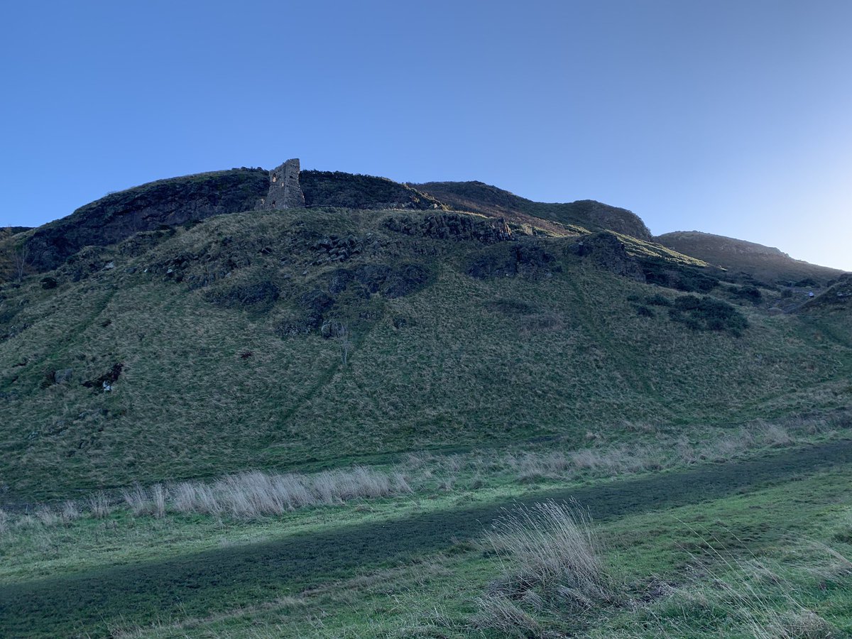 An excellent day spent around Arthur’s Seat with the Advanced Higher Geographers. Carrying out slope analysis fieldwork and processing with <a href="/ourdynamicearth/">Dynamic Earth</a>