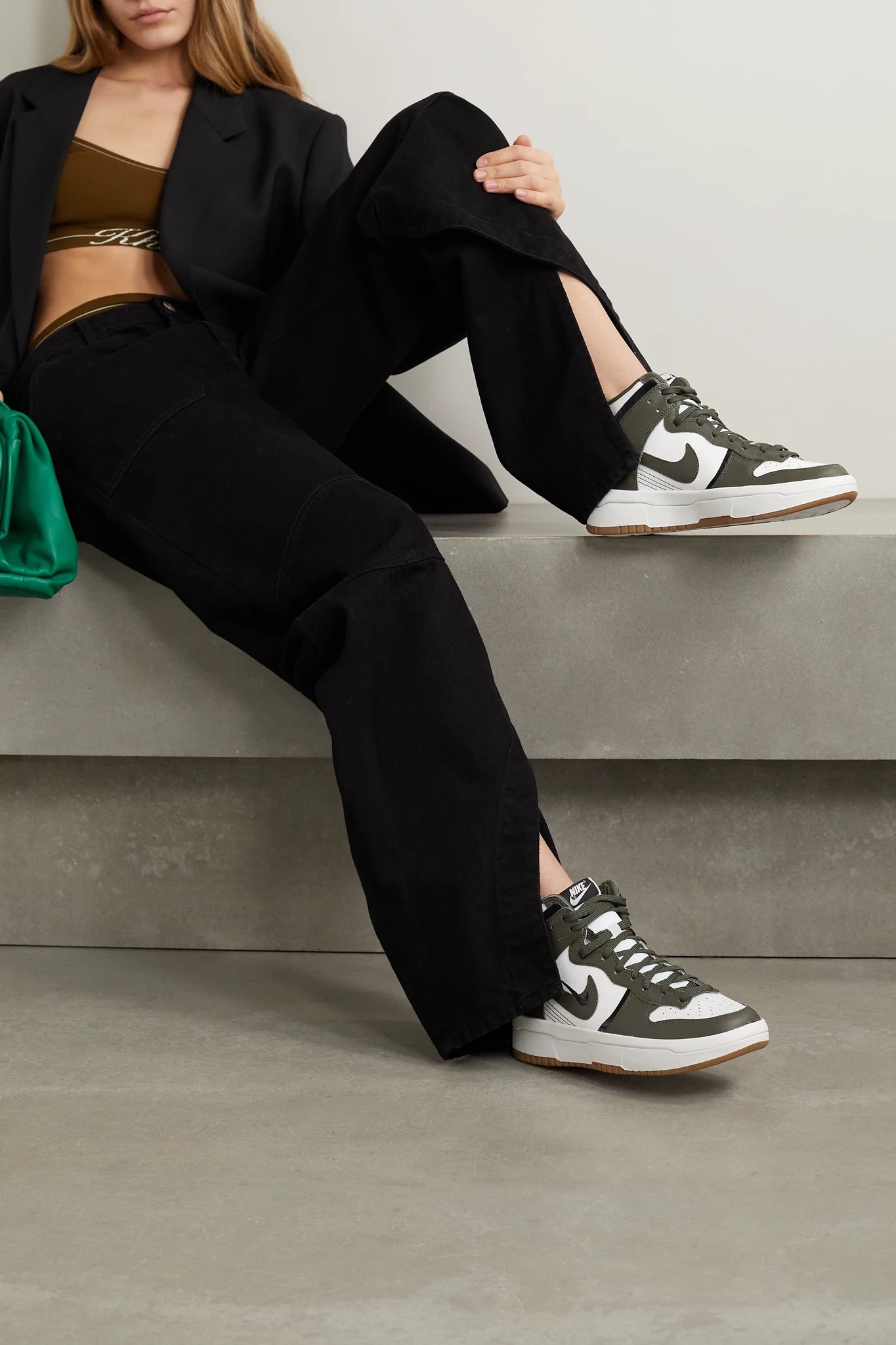 cargo khaki dunk high