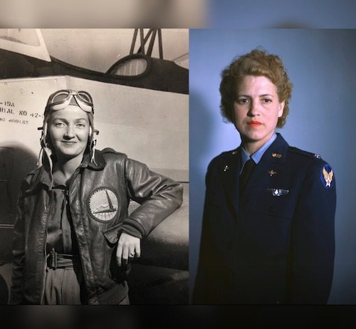 TRUFAULT's tweet photo. Se llamó Women Airforce Service Pilots (Servicio de Pilotos Femeninos del Ejército del Aire) o #WASP, para abreviar.
Shirley #Slade, fue una de las aproximadamente 1.100 elegidas, y se le proporcionó entrenamiento para #pilotar aviones como el B-26 y el #B29.
🇺🇸✈
#WW2 #Historia https://t.co/IYXGFGm5ym