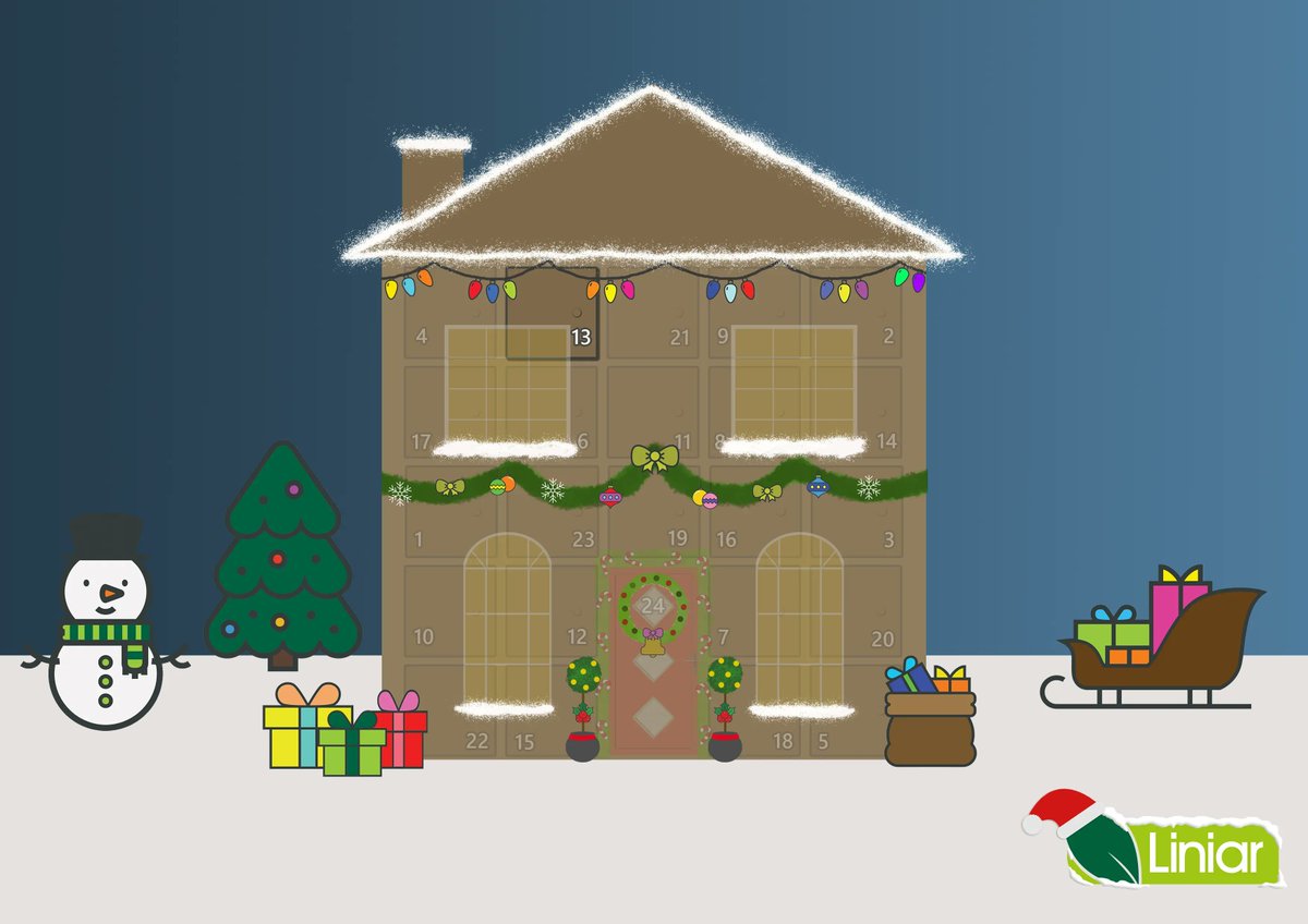 LiniarPiling's tweet photo. #LiniarAdvent Day 13: Could there be another giveaway behind the door today? Click to find out!

➡️ https://t.co/uWAI9HQYFo ⬅️

#adventcalendar #LoveLiniar #HolidaySeason https://t.co/wlZyFg8F05