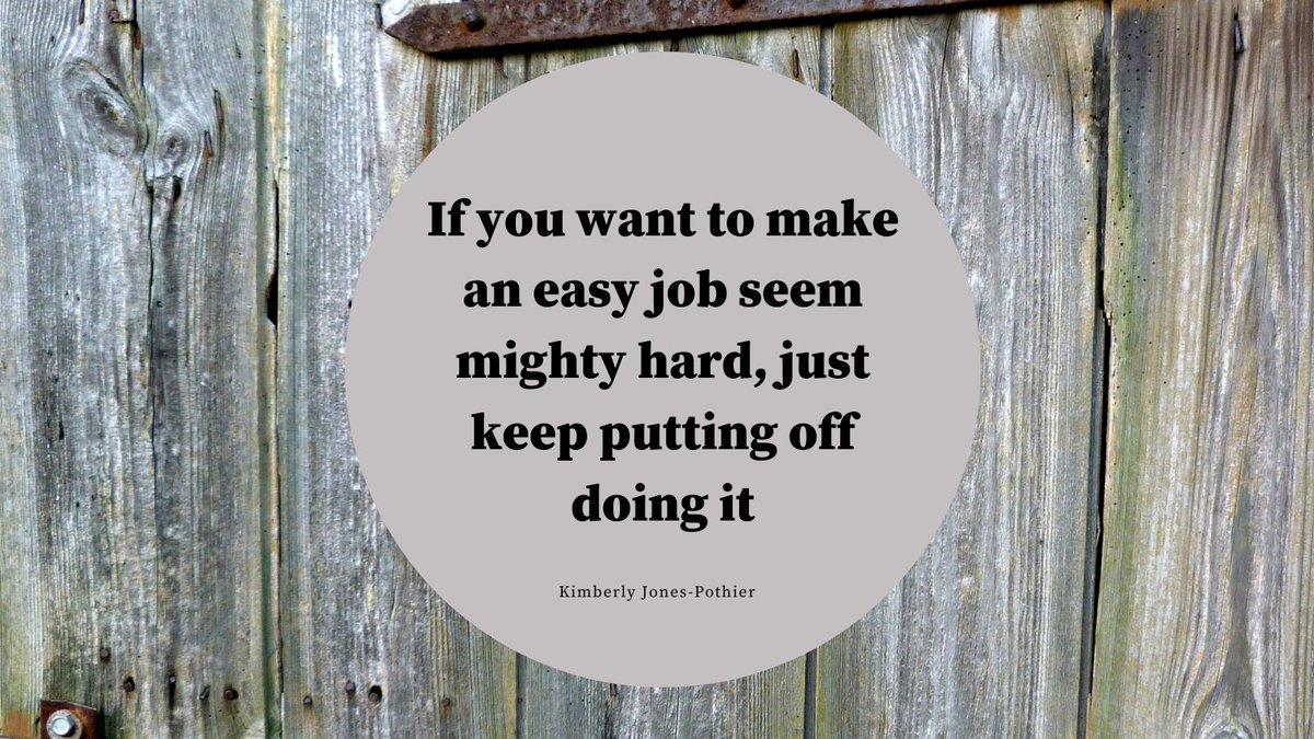 Procrastination is the ultimate enemy. #MotivationMonday