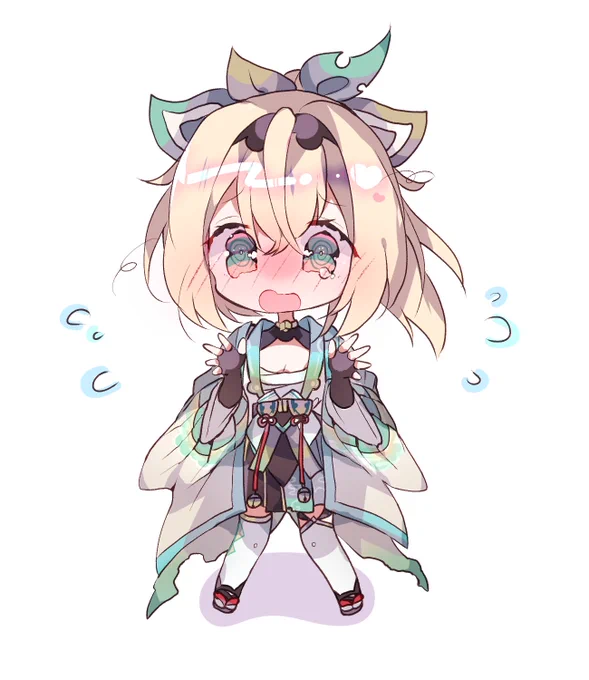 照れてるいろはちゃん可愛い🍃
#いろはにも絵を #風真いろは 