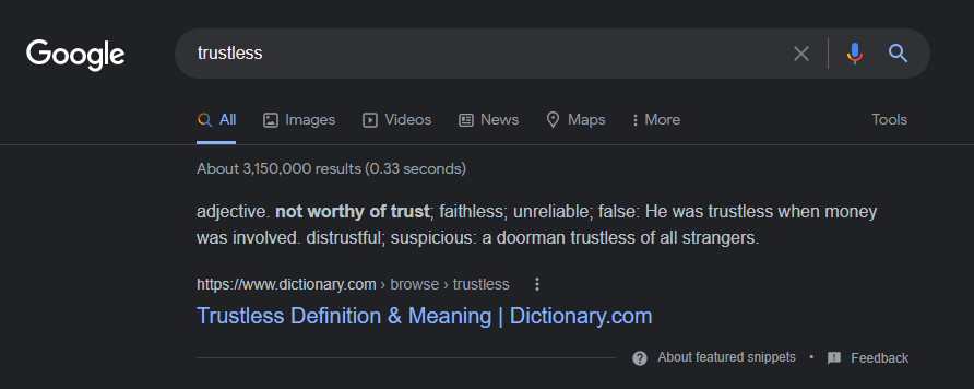 what i missed to understand here? <a href="/solana/">Solana</a> $sol #serum 
you are trustless