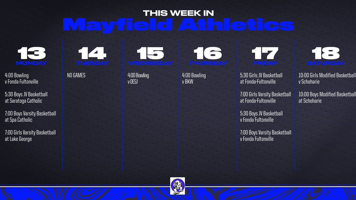 Mayfield Athletics (@mcspanthers) on Twitter photo 