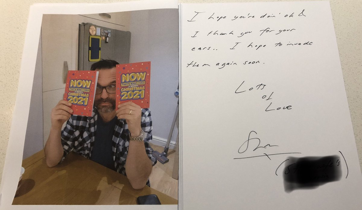 Hi ⁦@shaunwkeaveny⁩ thanks for the Christmas card!