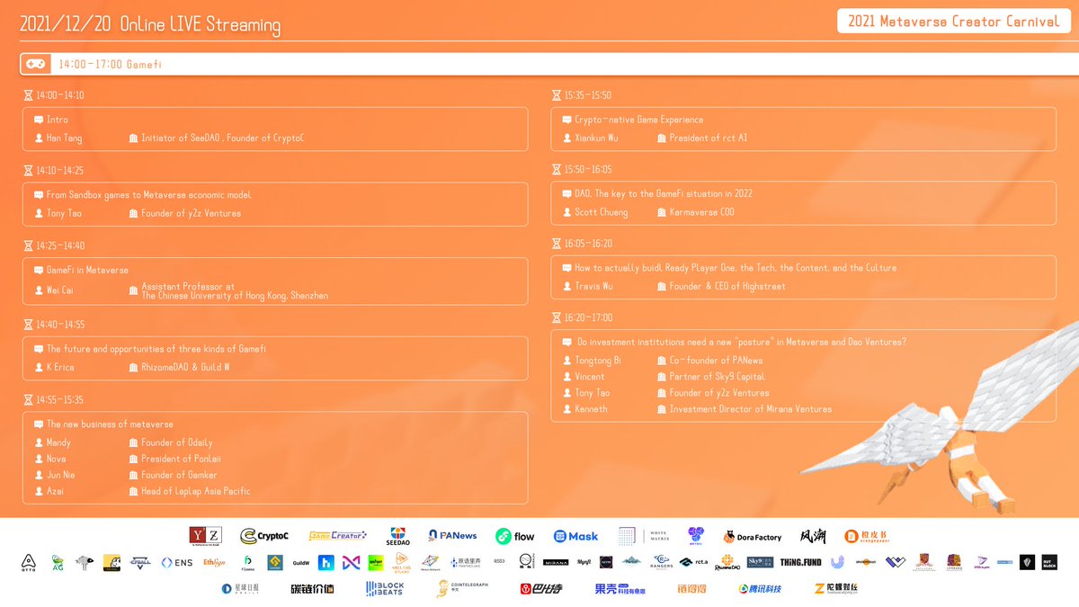 see_dao's tweet photo. #GameFi  14:00-17:00 12/20
https://t.co/quBk0K3Mbh
https://t.co/jOTiwcxNXX https://t.co/ldfanxUHMg