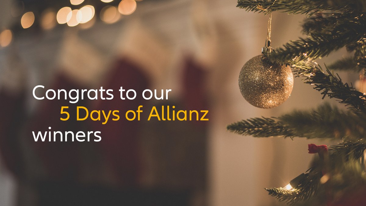 AllianzIreland's tweet photo. Congratulations to all our Instagram winners over the #5DaysOfAllianz. 

We’re so glad we could help make your Christmas that little bit more special. Thanks to everyone who entered ✨🎄 https://t.co/YwKlj6DvEM