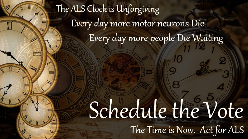 aVoice4ALS's tweet photo. The #ALS Clock is Unforgiving
Over 8800 lives lost since #ACTforALS was introduced

No Time for regular order
The Time to Act is Now

#ScheduletheVote on #HR3537

@SenSchumer @LeaderMcConnell @SenatorDurbin @SenJohnThune @PattyMurray @SenatorBurr @lisamurkowski @ChrisCoons https://t.co/8g5PrgFJFZ