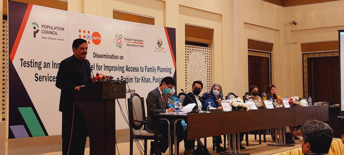 UNFPAPakistan's tweet photo. At the launch of ‘Innovative Voucher Model for Improving Access to FamilyPlanning Services’ UNFPA Representative ai DrBakhtior said “The innovative model targets the furthest behind first in terms of access to &amp; uptake of rightsbased family planning, focusing on poorest quintile” https://t.co/HVFjyZAF2u