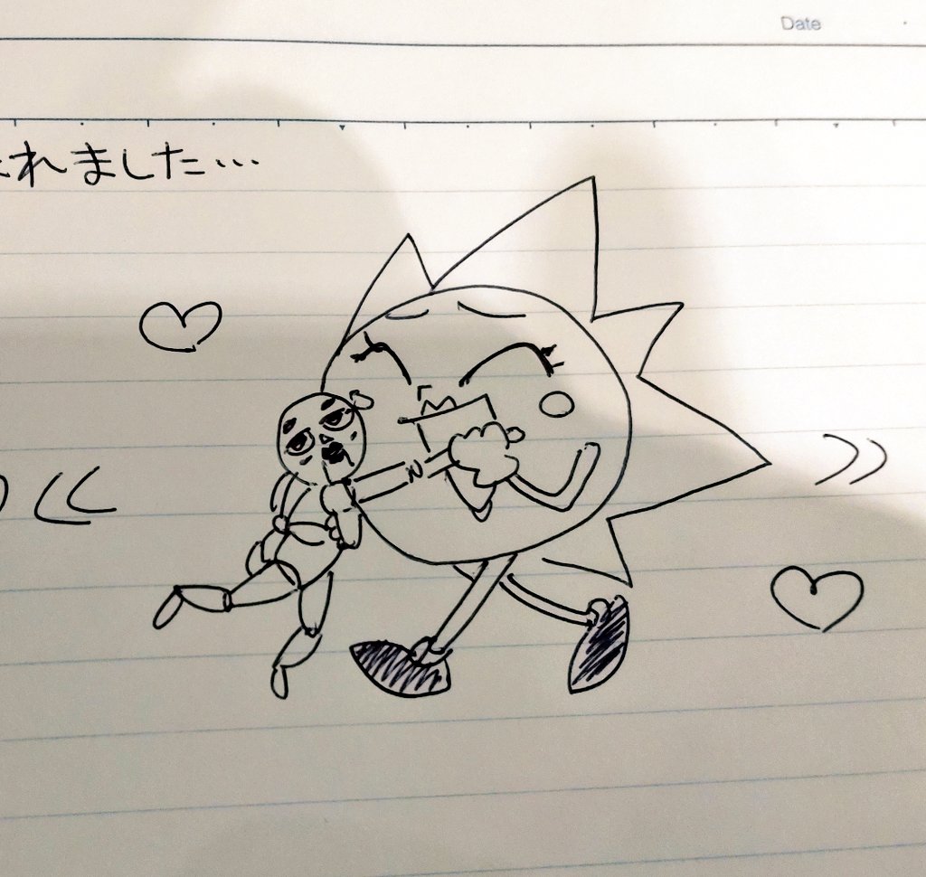 メッセージノートは表紙のぬのせいか結構な勢いでねの者が侵略してきてて来場者の「わかってる」感が熱かったです パチ美とヤッ君描いてきた 