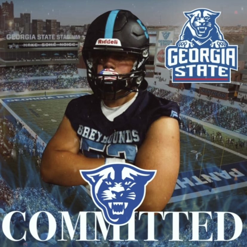 MFitzmeyer's tweet photo. COMMITTED🔵⚪️ #SoundTheHorn @zconowal31 @CoachSElliott @GeorgiaStateFB @CoachTabGriffin @PopeFootball @StevenNixon10 @TheChrisRubio @HKA_Tanalski @Bamasnap @BFentress @OneOnOneKicking @RecruitGeorgia https://t.co/hVfSzM7OIl