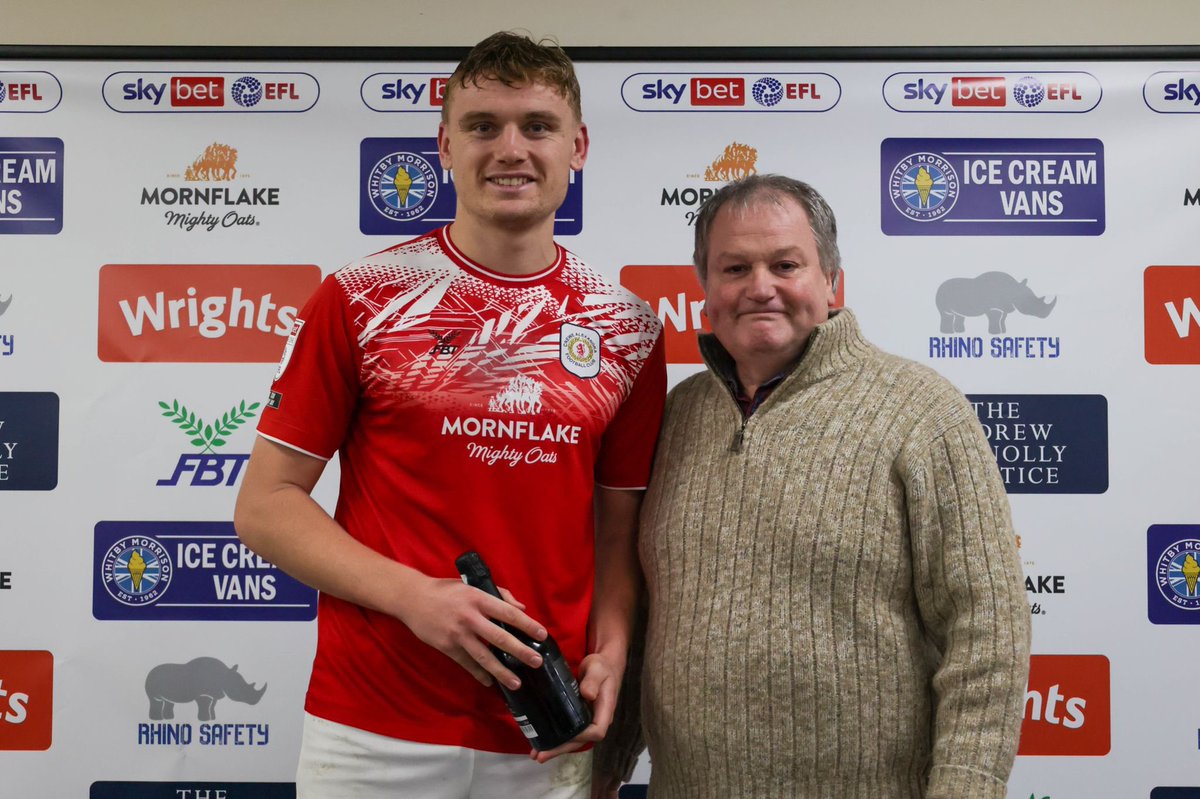 We had a fantastic client event on Saturday at <a href="/crewealexfc/">Crewe Alexandra</a> . Shame about the result but Andrew was delighted to present man of the match to <a href="/billysass17/">Billy Sass Davies</a>.  As we see here a young, handsome, athletic man….and a Crewe player!