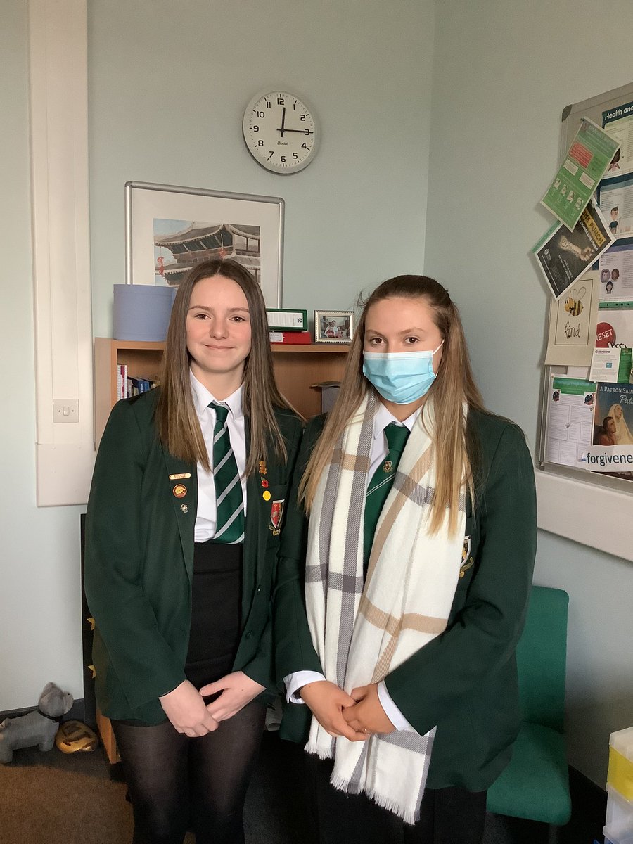 StMungosFalkirk's tweet photo. We are super proud of our sisters Megan and Morgan, who are nominated for a ‘Young First Aid Hero’ in the Scottish First Aid Awards. They provided assistance to a lady who had fallen on the canal path, made sure she was safe and visited her the next day with flowers and chocs! 👏🏻 https://t.co/juV67va3zA