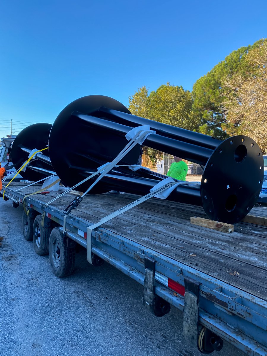 SundanceArch's tweet photo. These large steel columns are loaded up and ready for install!

#installation #manufacturing #fabrication #custom #construction #constructionindustry https://t.co/lFrPrqBptQ